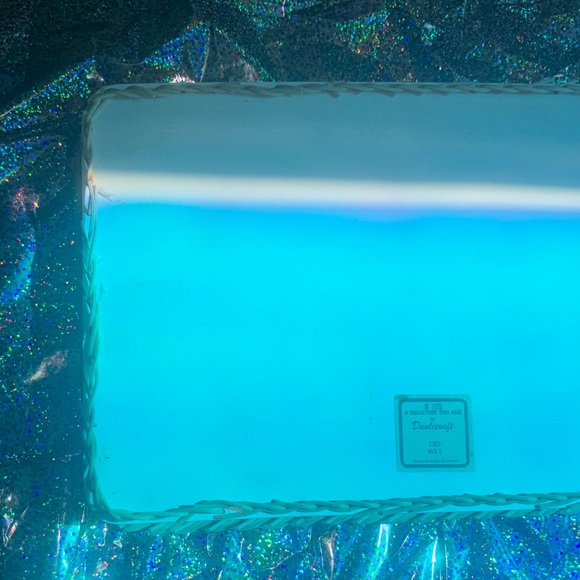 Floral Botanical Tray with May Design - Picture 8 of 9